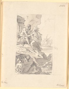 Neid bei Äolus. "Peder Paars". 1. Buch 1. Gesang von Nicolai Abildgaard