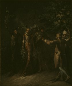 Aus Ludvig Holbergs Die Reise von Niels Klim in die Unterwelt von Nicolai Abildgaard
