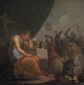 Hierarchie auf ihrem Höhepunkt zur Zeit der Kreuzzüge von Nicolai Abildgaard