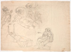 Szene aus Shakespeares Heinrich VIII (4. Akt 2. Szene)