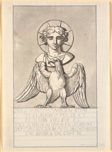 Bild des Sonnengottes über einem Adler von Nicolai Abildgaard