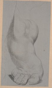 Studie eines Fußes von Nicolai Abildgaard