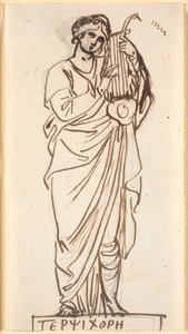 Terpsichore, die Muse des Tanzes