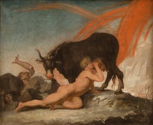 Ymir säugt die Kuh Audhumla