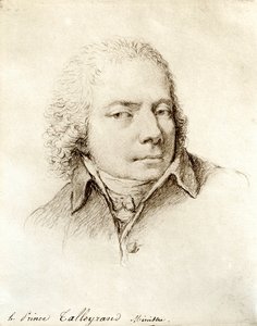 Porträt des französischen Politikers Charles Maurice de Talleyrand-Périgord von Nicolas Andre Monsiau