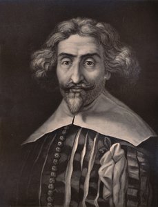Miguel de Cervantes, spanischer Autor von Nicolas Auguste Leisnier