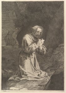 St. Franziskus von Assisi von Nicolas Bazin
