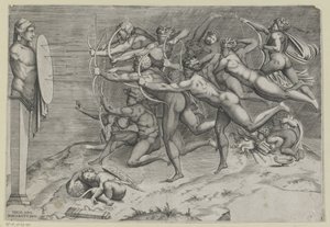 Driften von Nicolas Beatrizet (attributed to)