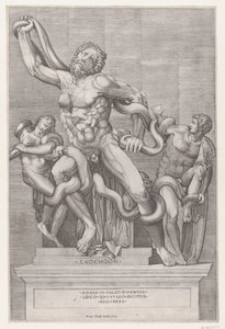 Speculum Romanae Magnificentiae: Laokoon, 16. Jahrhundert von Nicolas Beatrizet