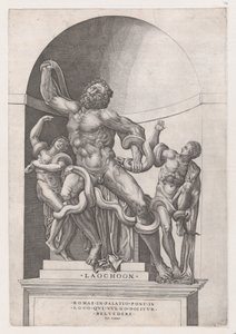 Speculum Romanae Magnificentiae: Laokoon von Nicolas Beatrizet