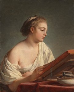 Frau beim Lesen