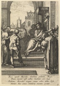 Christus vor Pilatus, aus Die Passion Christi, Mitte 17. Jahrhundert