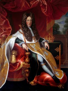 Ganzkörperporträt von Leopold I. (1679-1729), Herzog von Lothringen im Jahr 1703 von Nicolas Dupuy