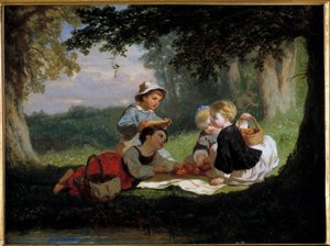 Le gouter champetre von Nicolas Edward Gabe