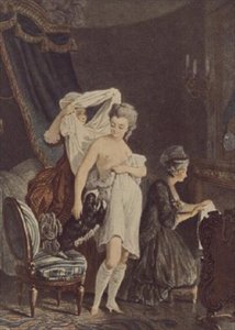 Anziehen von Nicolas Francois Regnault