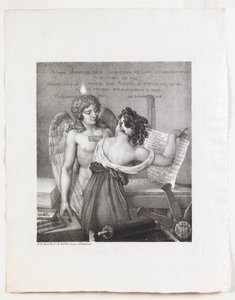 Der Genius der Lithographie von Nicolas Henri Jacob