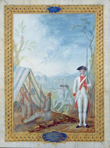 Uniformen der französischen Infanterie während des Amerikanischen Unabhängigkeitskrieges