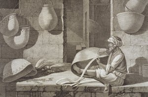 Der Korbmacher, aus Band II Künste und Handwerke von 