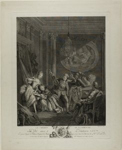Der Weg zum Glück von Nicolas Joseph Voyez