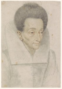 Porträt einer alten Frau von Nicolas Lagneau
