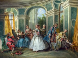 Die vier Lebensalter des Menschen: Jugend von Nicolas Lancret