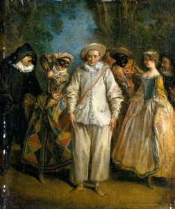 Die Schauspieler der Commedia dell