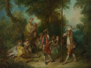 Die vier Lebensalter des Menschen: Reife, ca. 1735 von Nicolas Lancret