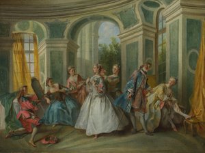 Die vier Lebensalter des Menschen: Jugend, ca. 1735