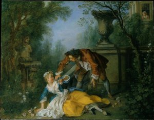 Der gerechtfertigte Diener von Nicolas Lancret