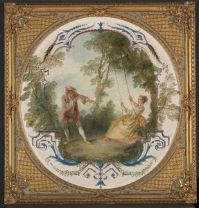 Die Schaukel, ca. 1724 von Nicolas Lancret