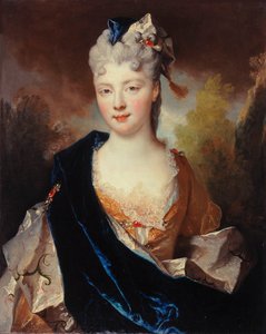 Porträt von Marie Anne de Bourbon-Condé, Herzogin von Vendôme
