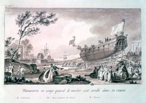 Ohne Titel, um 1750-1810 von Nicolas Marie Ozanne