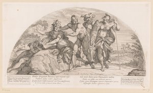 Perseus enthauptet Medusa