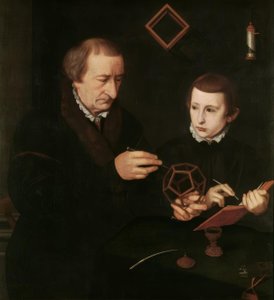 Johannes Neudörfer mit seinem Sohn