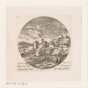 Festungsstadt mit Turm