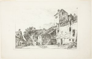 Landschaft, aus Deuxieme Cahier de Paysage von Nicolas Perignon