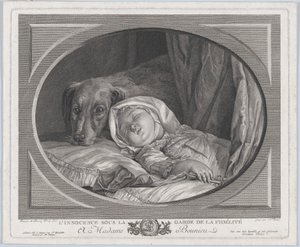 Unschuld bewacht von Treue von Nicolas Ponce