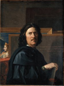 Selbstporträt im Alter von 56 (Gemälde von Nicolas Poussin)