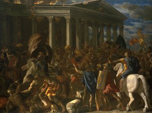 Die Zerstörung und Plünderung des Tempels von Jerusalem