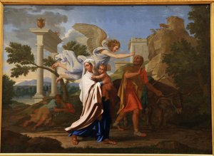 Die Flucht nach Ägypten, 1657 von Nicolas Poussin