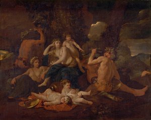 Die Kindheit des Bacchus, um 1630