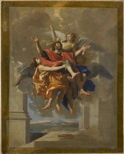 Die Ekstase des Heiligen Paulus, 1650 von Nicolas Poussin