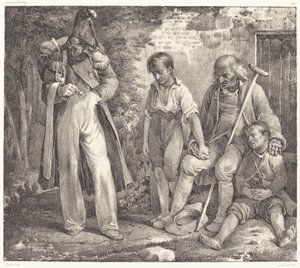 Das Almosen von Nicolas Toussaint Charlet