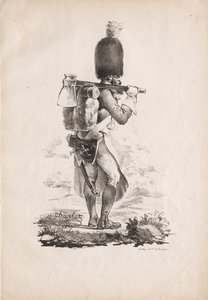 Militärische Kostüme: Infanteriepionier von Nicolas Toussaint Charlet