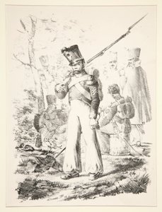 Pause an der von Nicolas Toussaint Charlet