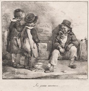Skizzenbuch für kleine Kinder: Die jungen Amateure von Nicolas Toussaint Charlet