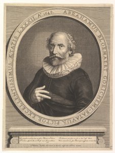 Porträt von Abraham Bloemaert, 17. Jahrhundert von Nicolas Visscher