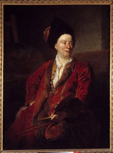 Porträt des Malers Jean Baptiste Forest (1636-1712) Gemälde von Nicolas de Largilliere (1656-1746) 1704