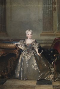 Infanta Mariana Victoria von Spanien, 1724 von Nicolas de Largillière