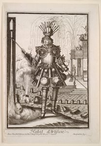 Fantasievolle Kostüme: Kostüm des Feuerwerksmachers von Nicolas de Larmessin II